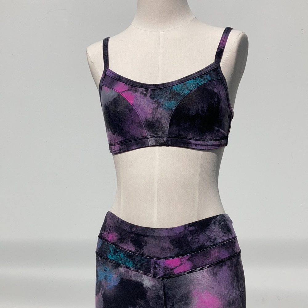 Lucy Tie Dye Matching Yoga Bra Top & Legging - Picture 2 of 15